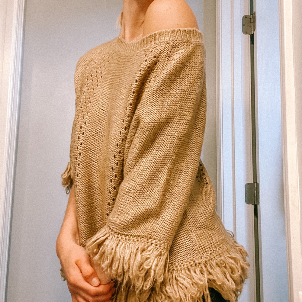 Adorable Tan Sweater